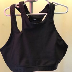 Black Under Amour Sports Bra